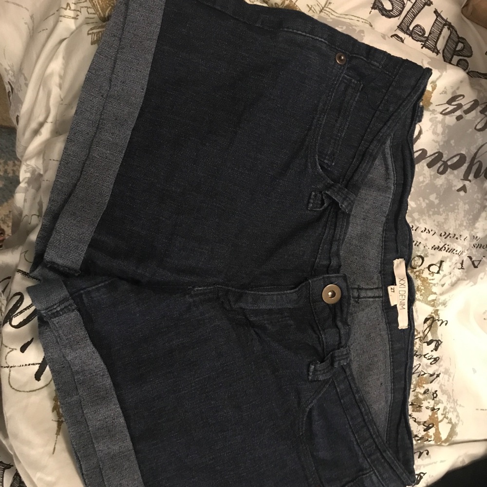 Gently worn Forever 21 denim shorts